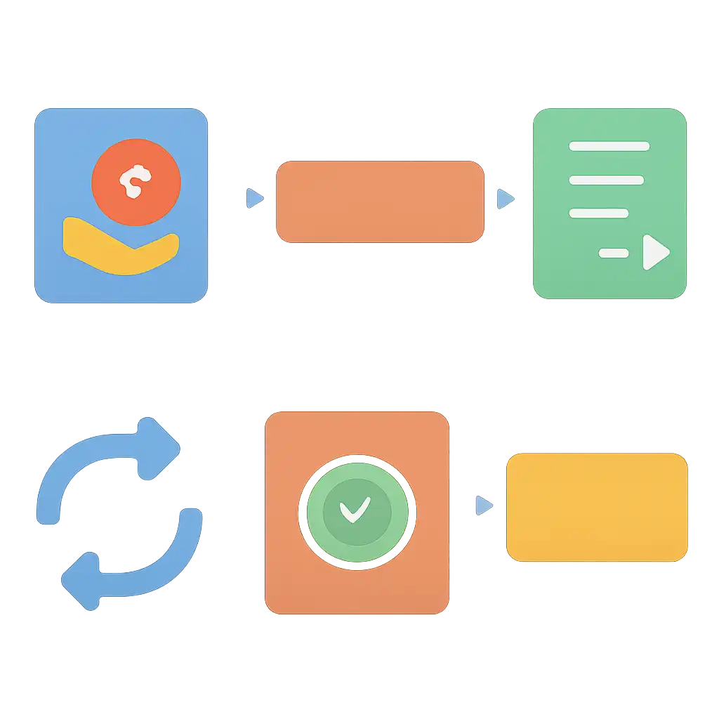 Infographic comparing options using coloured bars and icons only, no text or labels, flat design, Teen Patti Master Withdrawal Process and Timelines