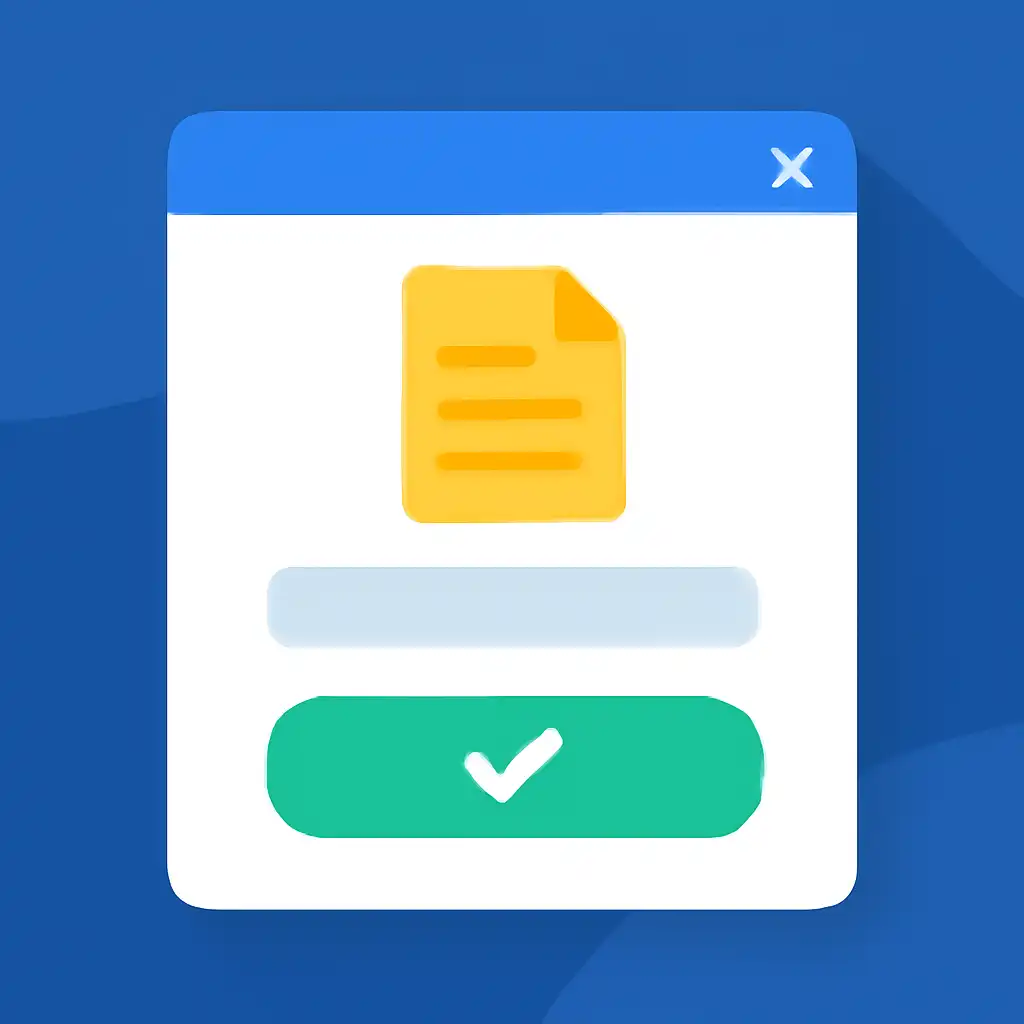 Close-up of button or form field for welcome bonus terms