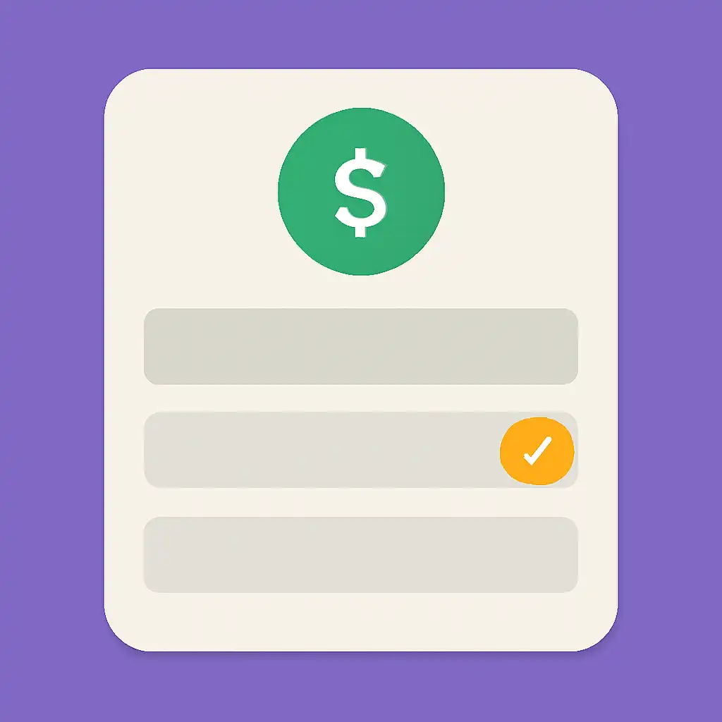 Close-up of button or form field for withdrawal limits