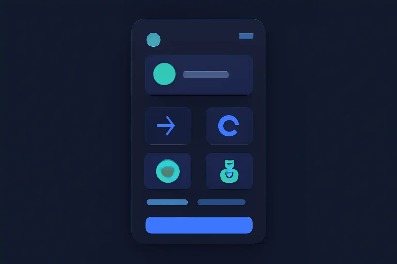 Detail screen: bank transfer times, mobile-first UI mockup, dark theme